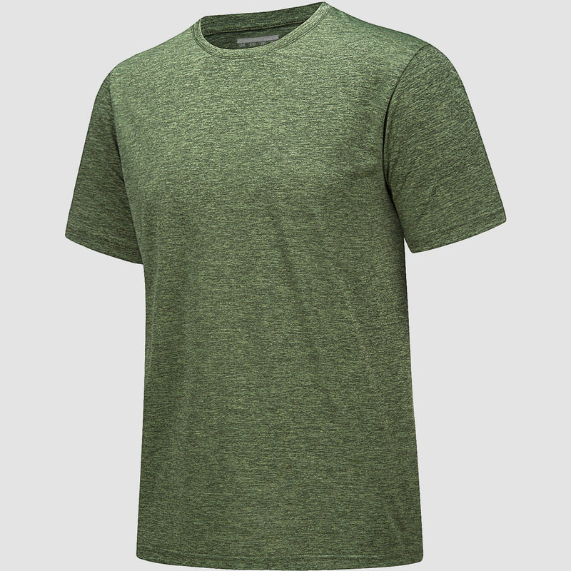 Men's Tag-Free Moisture-Wicking Athletic Fitness T-Shirt 5