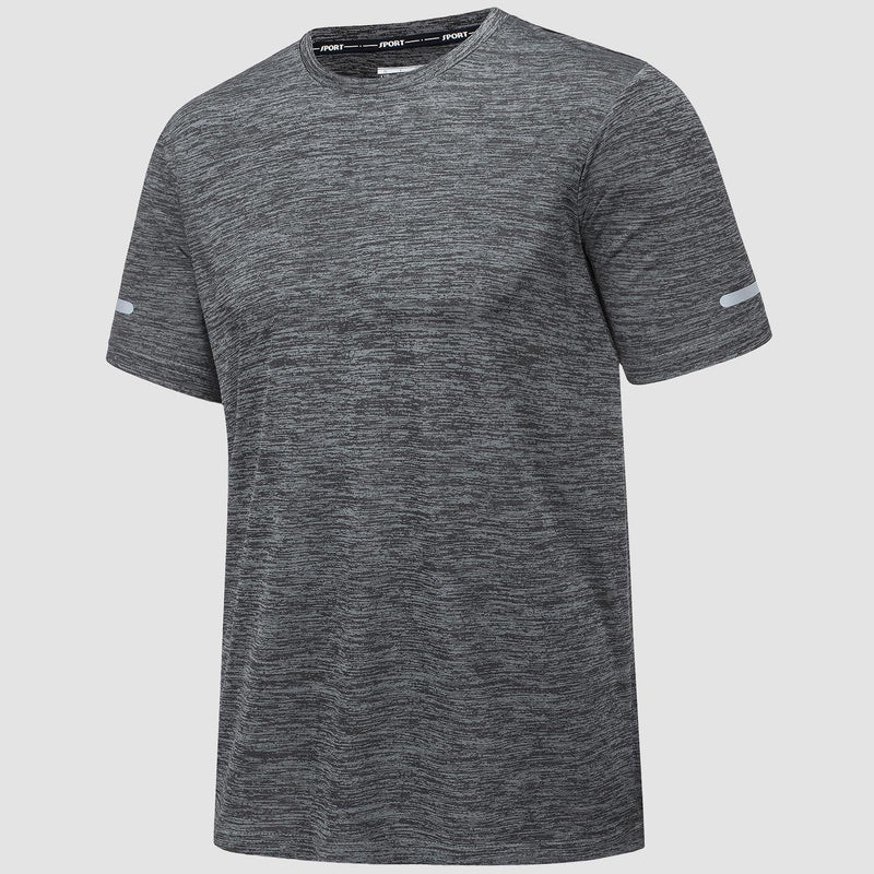 Men's Tag-Free Quick-Dry Athletic Running T-Shirt 10