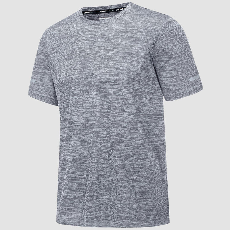 Men's Tag-Free Quick-Dry Athletic Running T-Shirt 14