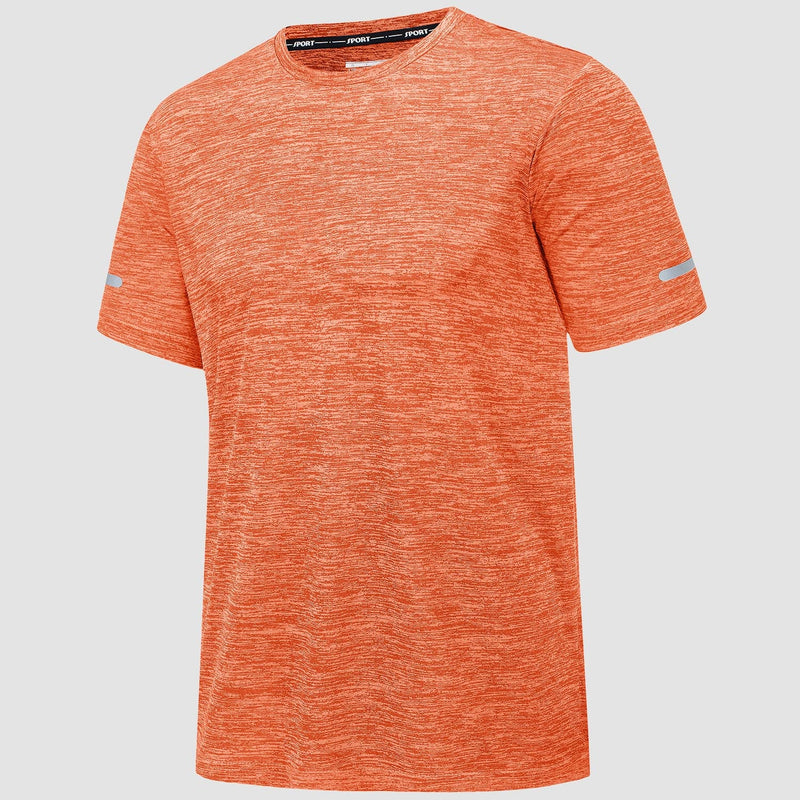 Men's Tag-Free Quick-Dry Athletic Running T-Shirt 15