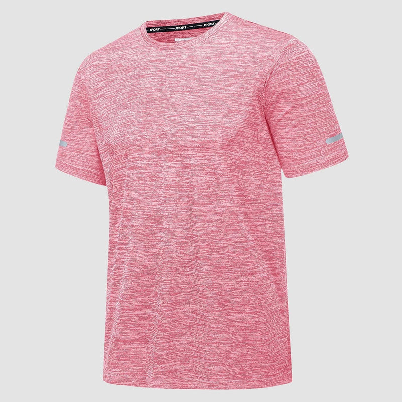 Men's Tag-Free Quick-Dry Athletic Running T-Shirt 4