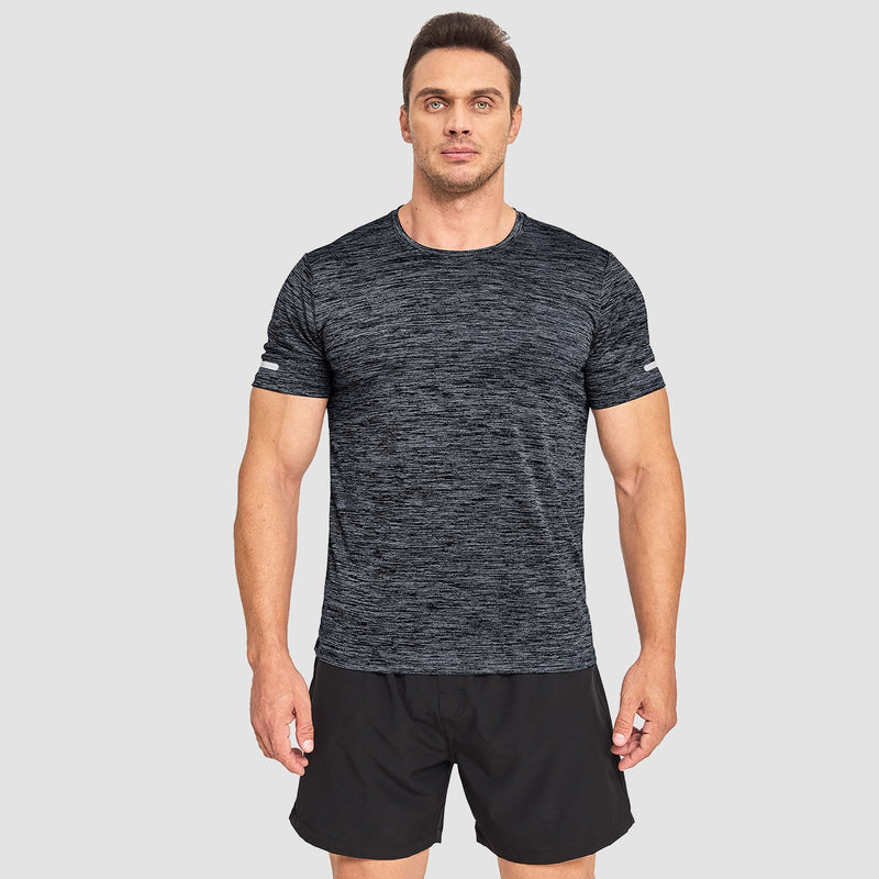 Men's Tag-Free Quick-Dry Athletic Running T-Shirt 6