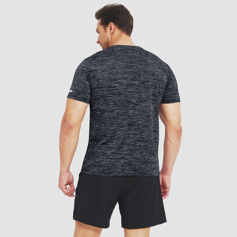 Men's Tag-Free Quick-Dry Athletic Running T-Shirt 7