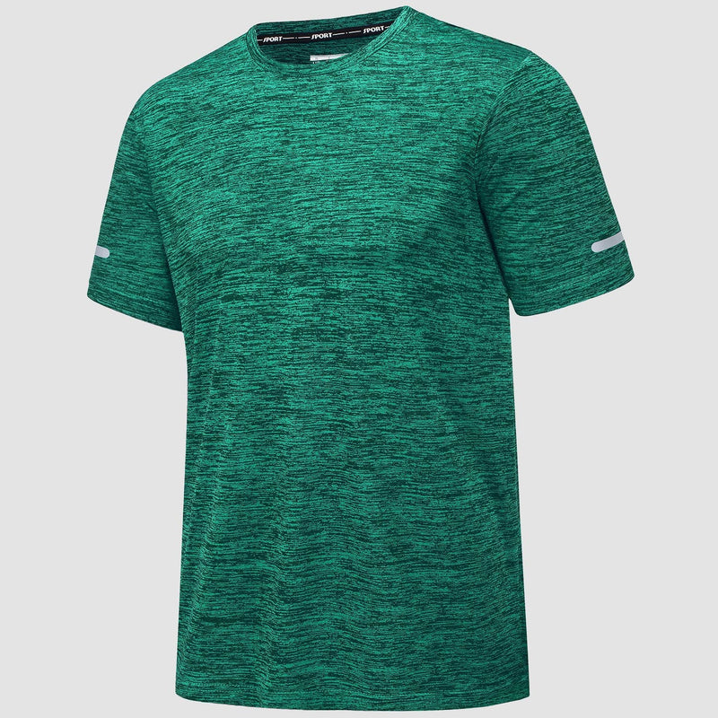 Men's Tag-Free Quick-Dry Athletic Running T-Shirt 9