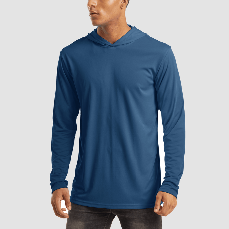 Men's UPF 50+ Hooded Fishing Shirts | Sun Protection
