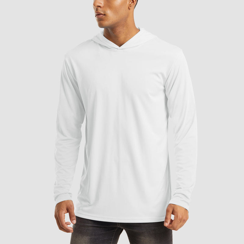 Men's UPF 50+ Hooded Fishing Shirts | Sun Protection