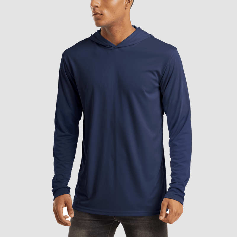 Men's UPF 50+ Hooded Fishing Shirts | Sun Protection