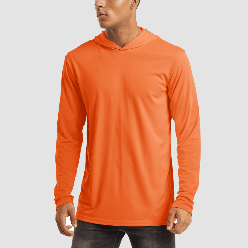 Men's UPF 50+ Hooded Fishing Shirts | Sun Protection
