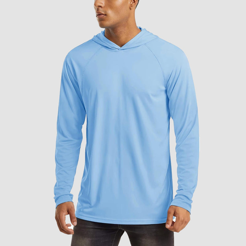 Men's UPF 50+ Hooded Fishing Shirts | Sun Protection