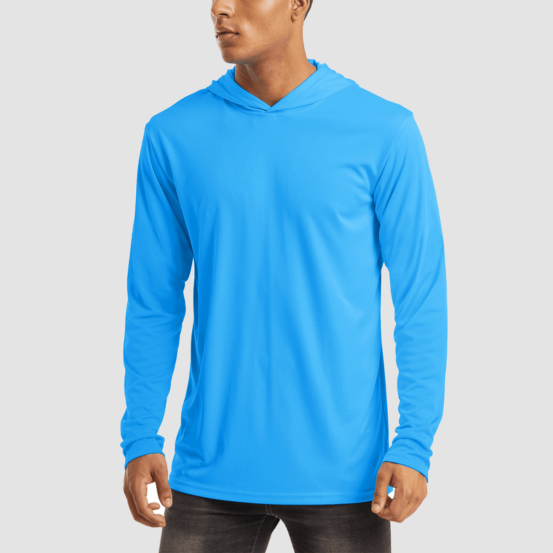 Men's UPF 50+ Hooded Fishing Shirts | Sun Protection
