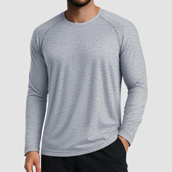 Men's UPF 50+ Long Sleeve Shirt Dry Fit for Fishing & Hiking 0