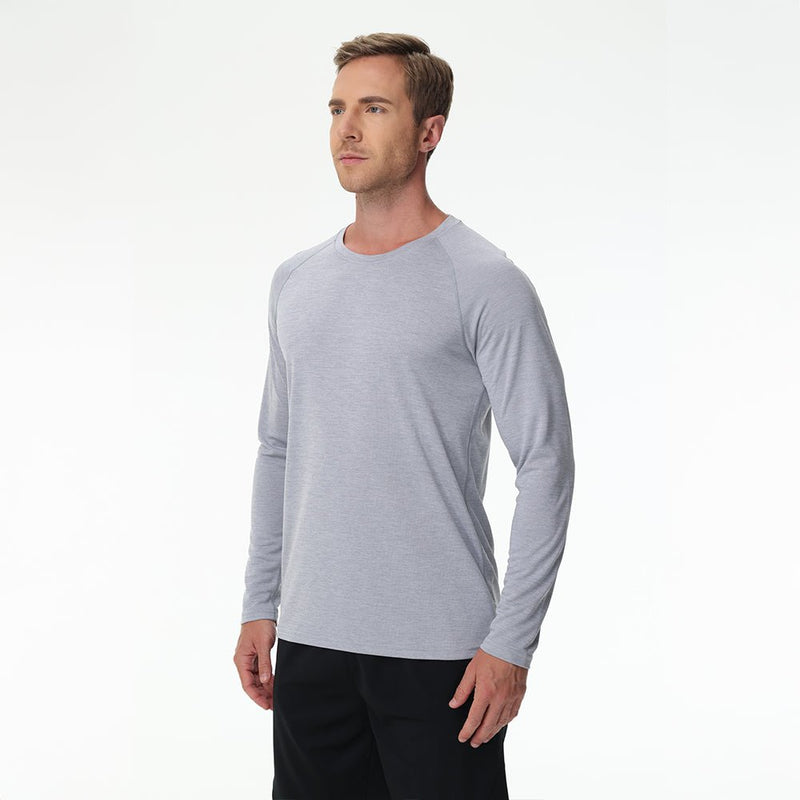 Men's UPF 50+ Long Sleeve Shirt Dry Fit for Fishing & Hiking 2