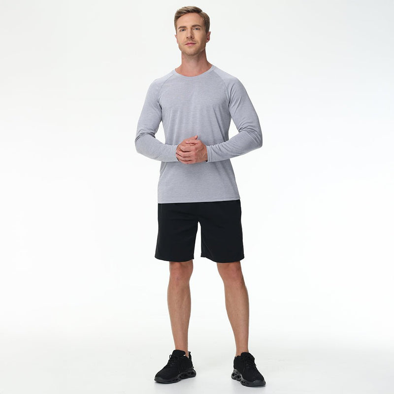 Men's UPF 50+ Long Sleeve Shirt Dry Fit for Fishing & Hiking 3