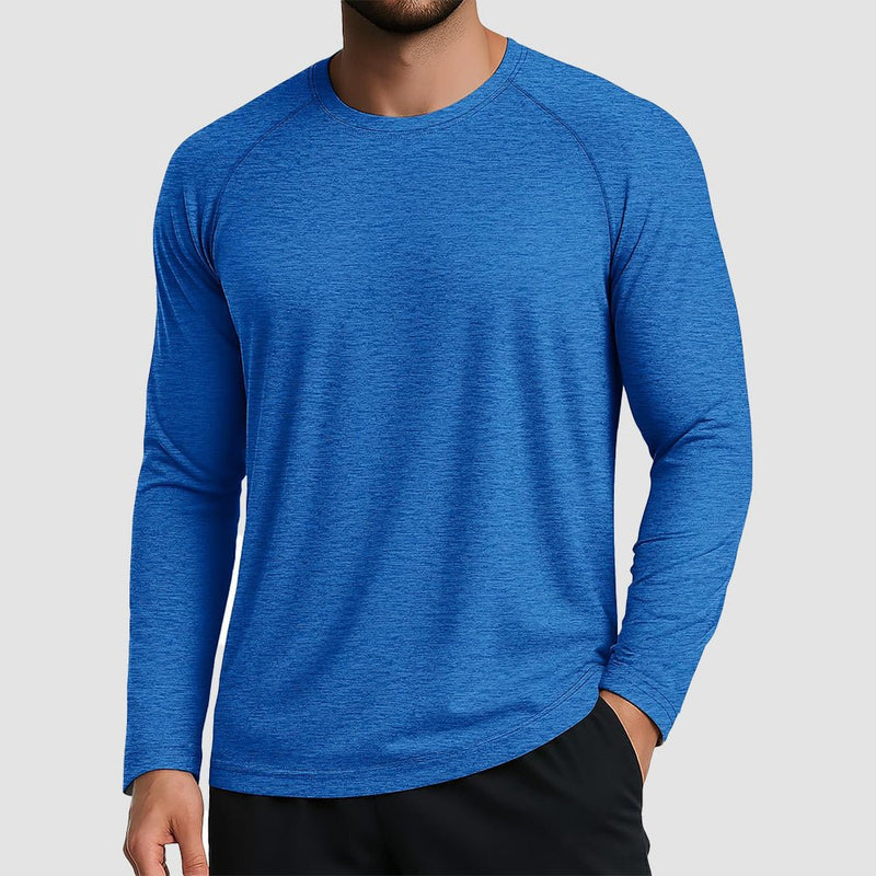 Men's UPF 50+ Long Sleeve Shirt Dry Fit for Fishing & Hiking 5