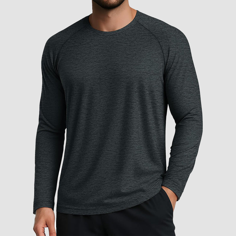 Men's UPF 50+ Long Sleeve Shirt Dry Fit for Fishing & Hiking 9