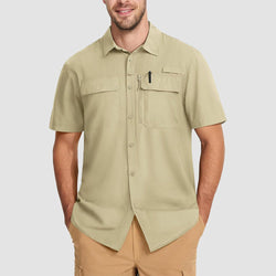 Men's UPF 50+ Quick Dry Fishing Shirt 0