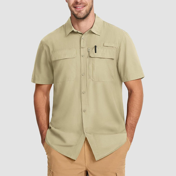 Men's UPF 50+ Quick Dry Fishing Shirt 0