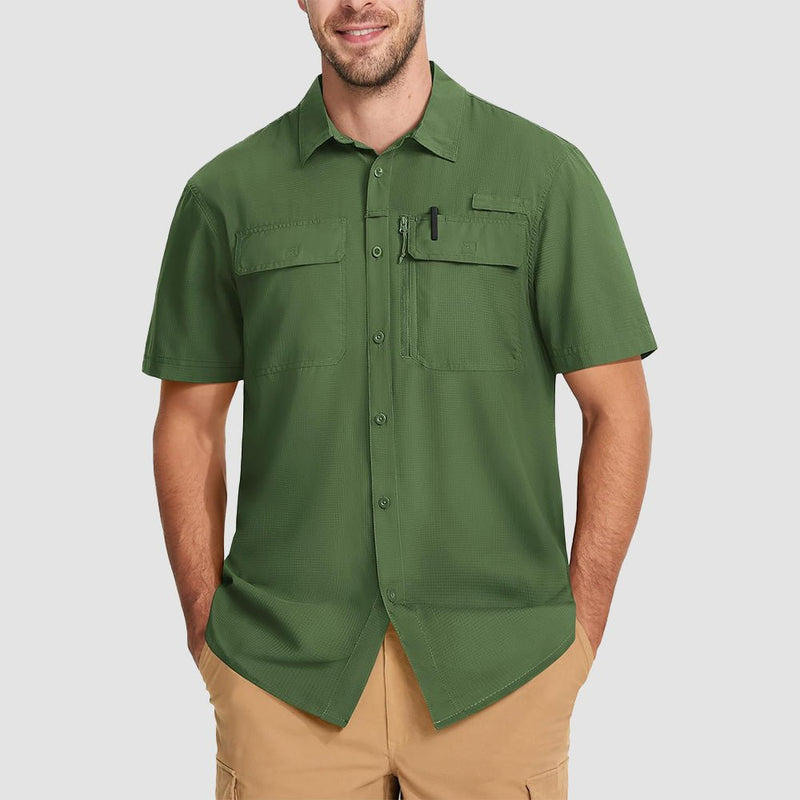 Men's UPF 50+ Quick Dry Fishing Shirt 12