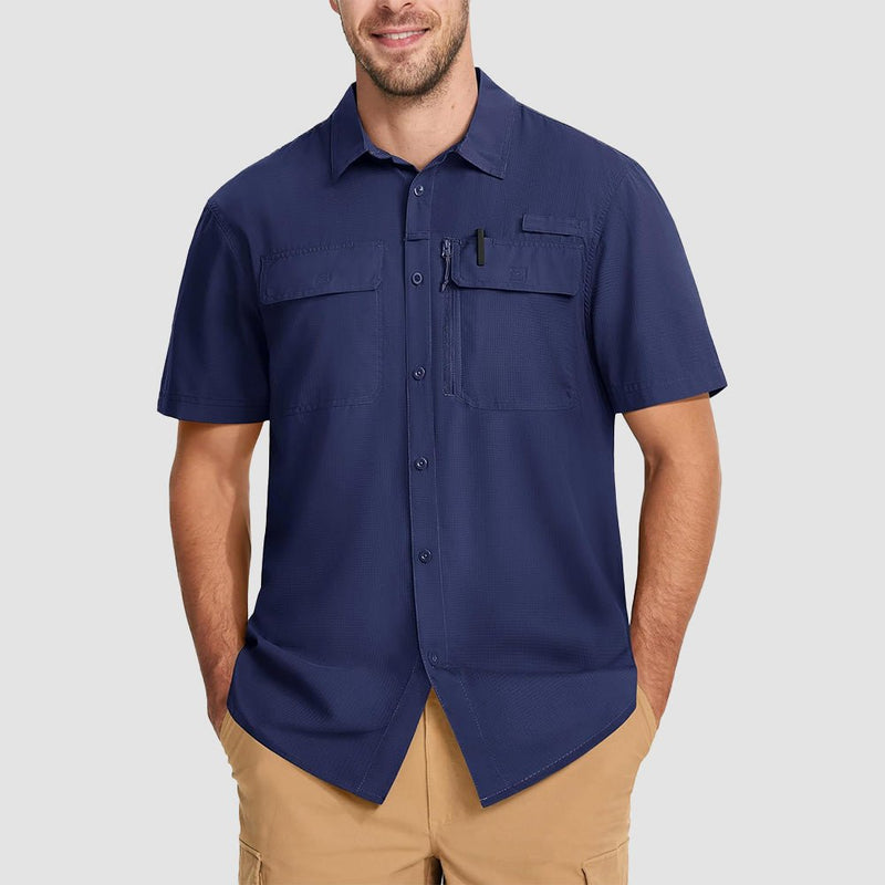 Men's UPF 50+ Quick Dry Fishing Shirt 15