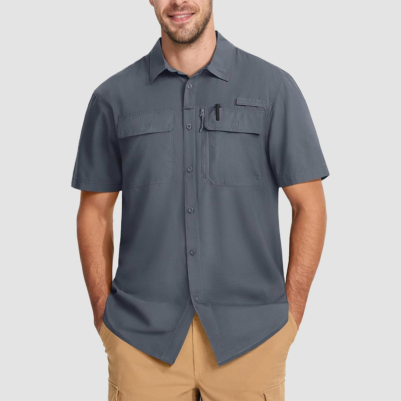 Men's UPF 50+ Quick Dry Fishing Shirt 16