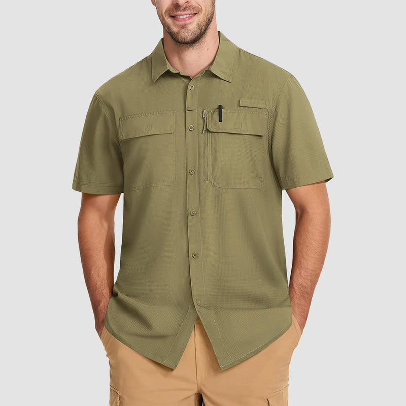 Men's UPF 50+ Quick Dry Fishing Shirt 7