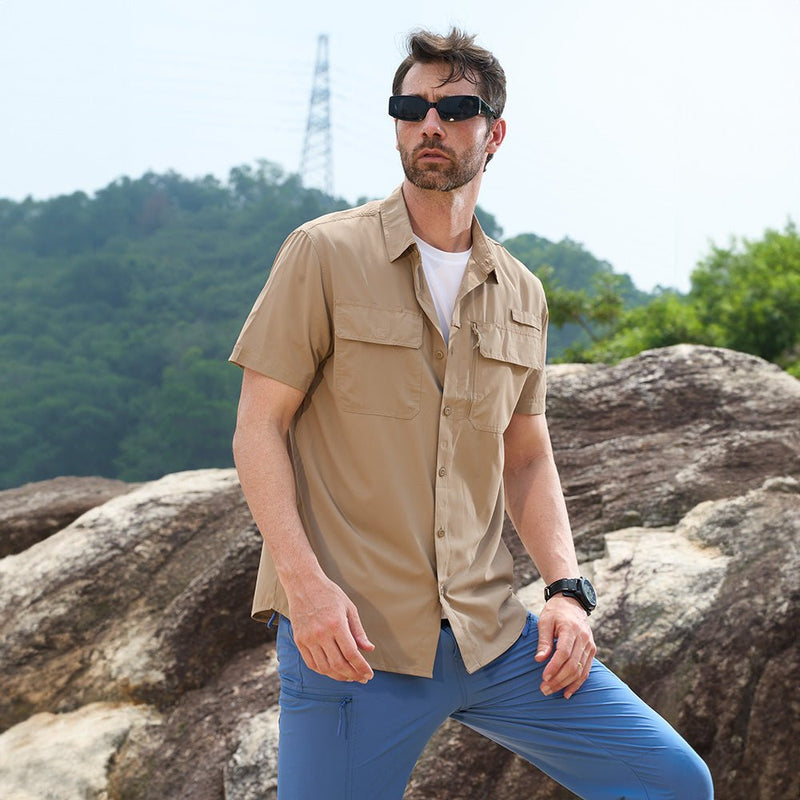 Men's UPF 50+ Quick Dry Fishing Shirt 8