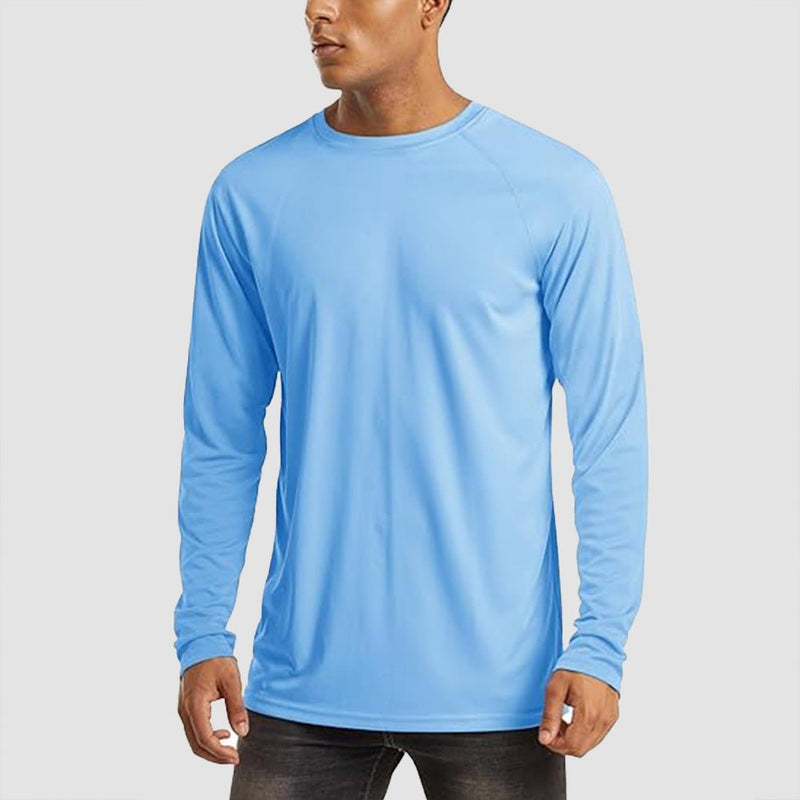 Men's UPF 50+ Quick Dry Shirt - Sun Protection for Hiking 0