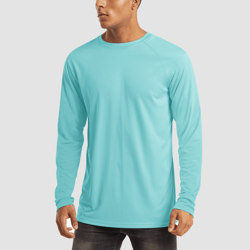 Men's UPF 50+ Quick Dry Shirt - Sun Protection for Hiking 10