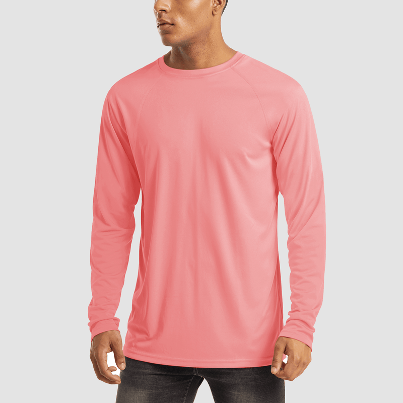Men's UPF 50+ Quick Dry Shirt - Sun Protection for Hiking 13