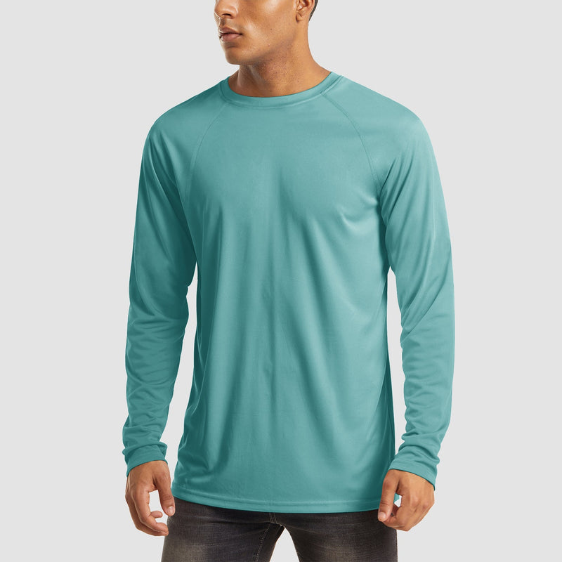 Men's UPF 50+ Quick Dry Shirt - Sun Protection for Hiking 17