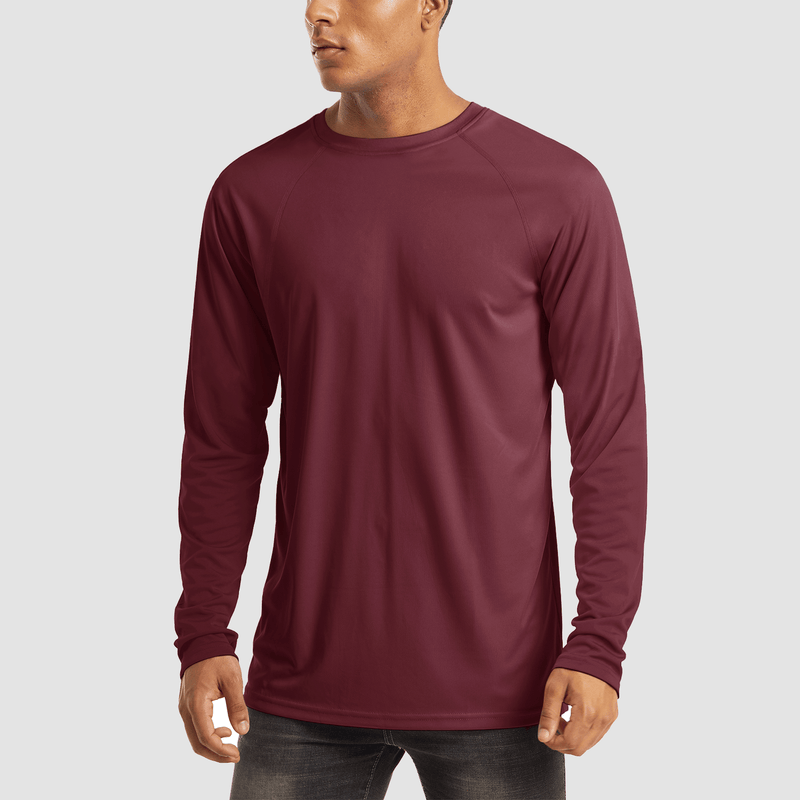 Men's UPF 50+ Quick Dry Shirt - Sun Protection for Hiking 21