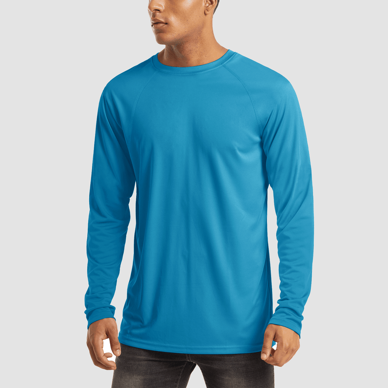 Men's UPF 50+ Quick Dry Shirt - Sun Protection for Hiking 23