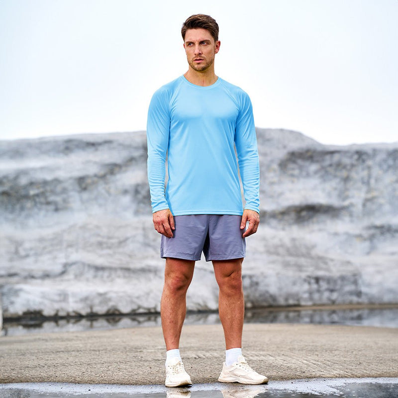Men's UPF 50+ Quick Dry Shirt - Sun Protection for Hiking 2