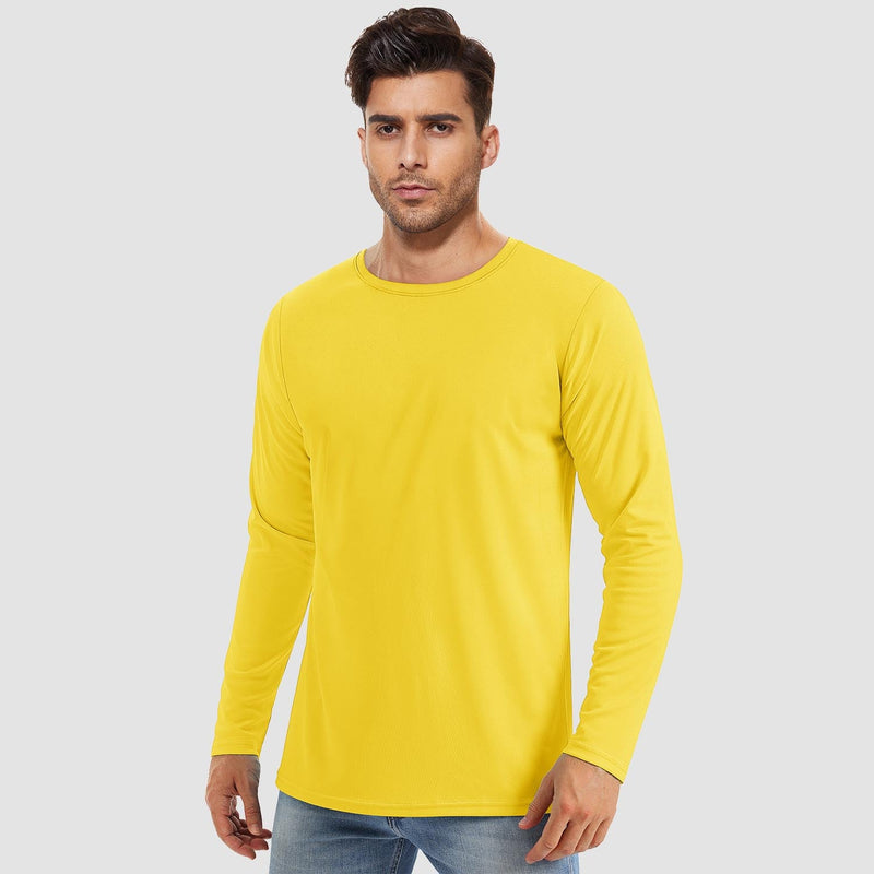 Men's UPF 80+ Long Sleeve Sun Protection Quick-Dry Shirt 11