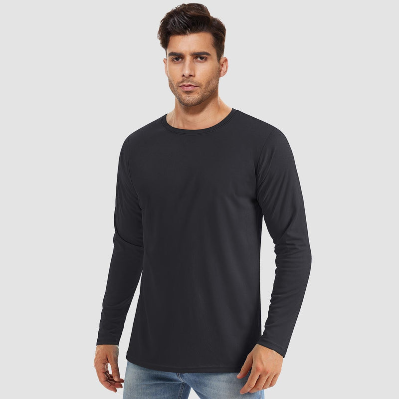 Men's UPF 80+ Long Sleeve Sun Protection Quick-Dry Shirt 2