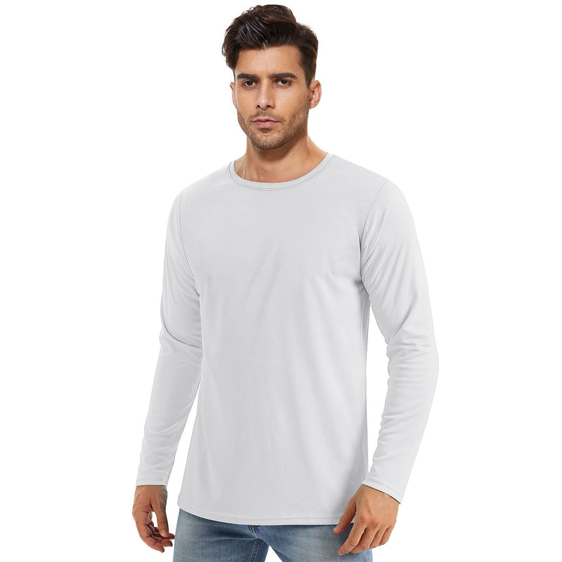 Men's UPF 80+ Long Sleeve Sun Protection Quick-Dry Shirt 6