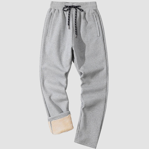 Men's Winter Fleece Pants Sweatpants Thicken Warm Athletic Pants 0