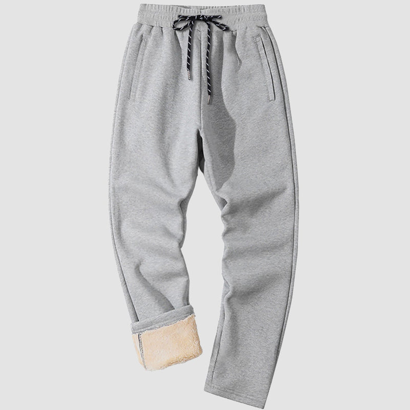 Men's Winter Fleece Pants Sweatpants Thicken Warm Athletic Pants 0