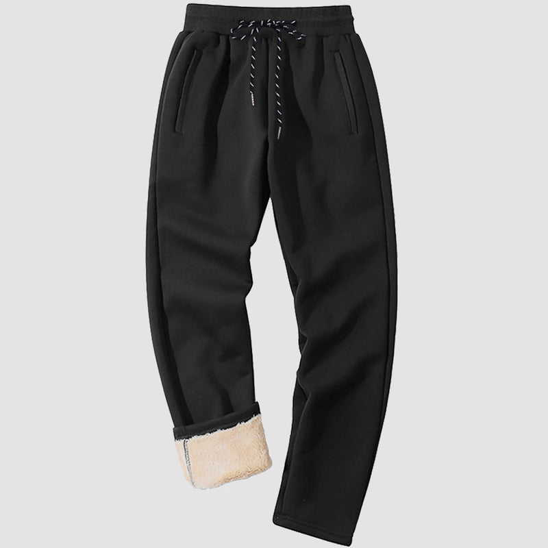 Men's Winter Fleece Pants Sweatpants Thicken Warm Athletic Pants 15