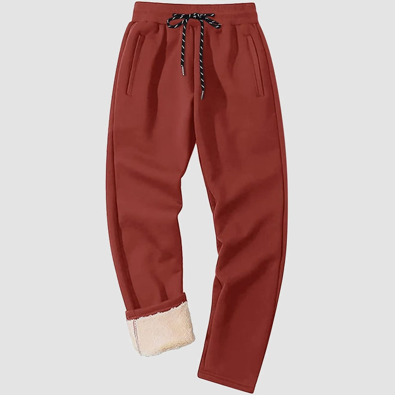 Men's Winter Fleece Pants Sweatpants Thicken Warm Athletic Pants 20