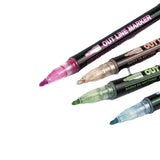 Metallic Marker Set - Create Stunning Effects on Any Surface | Versatile Art Supplies for Crafting & DIY Projects