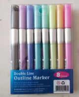 Metallic Marker Pens – 12-Pack, Non-Toxic Xylene-Free Ink & Multi-Surface