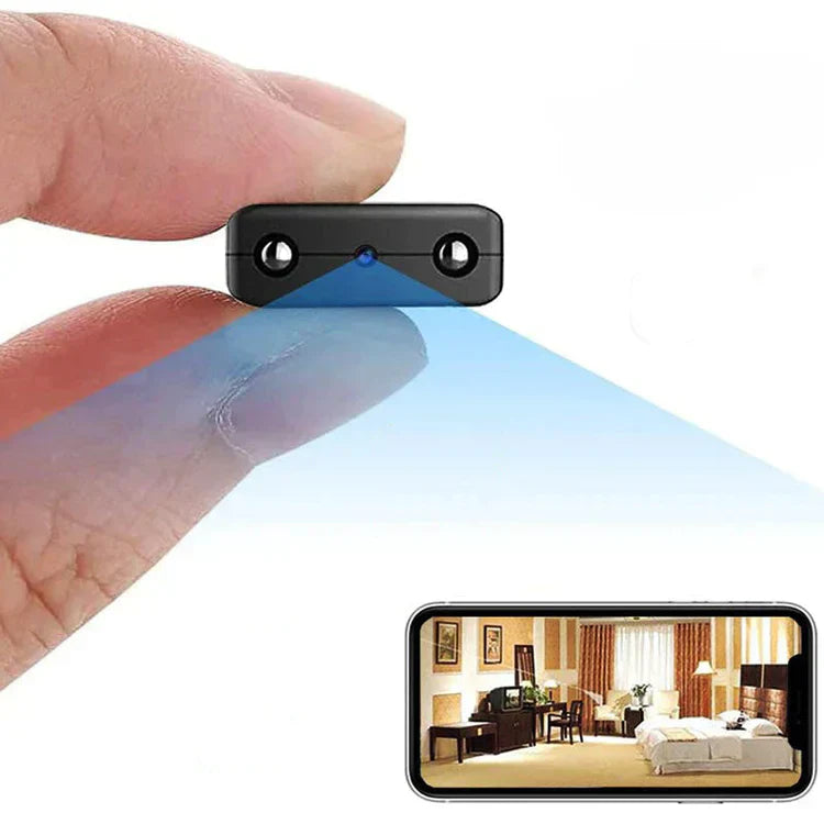 Mini WiFi Security Camera – 1080P HD Video, Night Vision & Built-In Audio