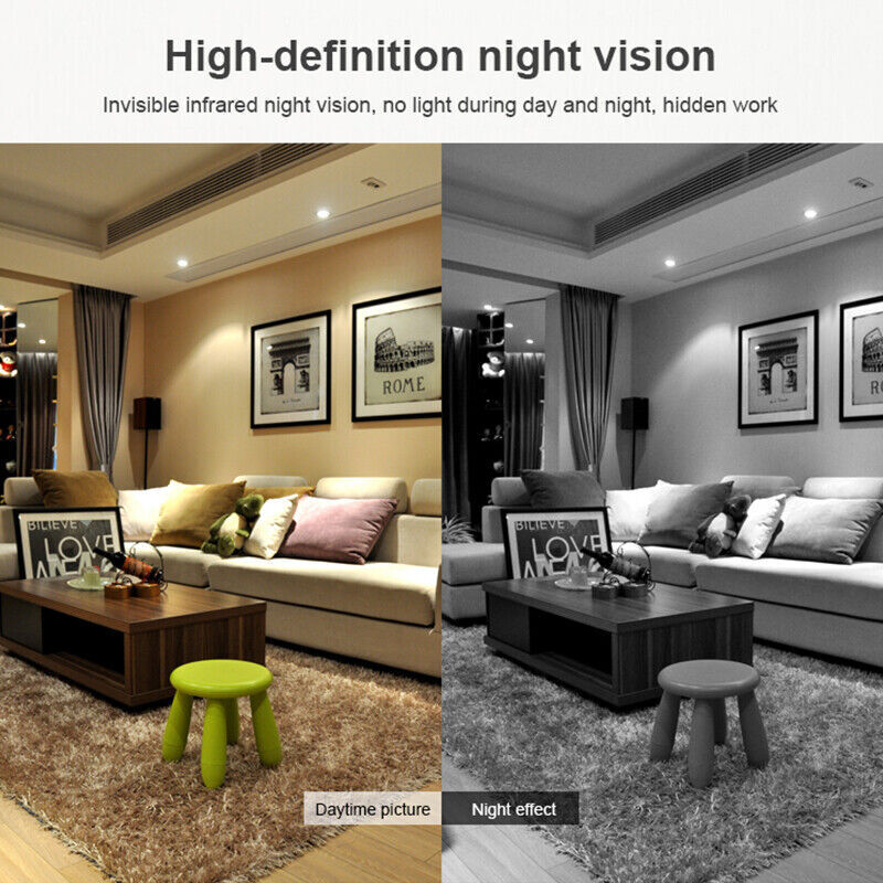 Mini WiFi Security Camera – 1080P HD Video, Night Vision & Built-In Audio