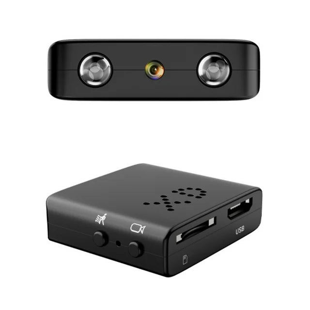 Mini WiFi Security Camera – 1080P HD Video, Night Vision & Built-In Audio