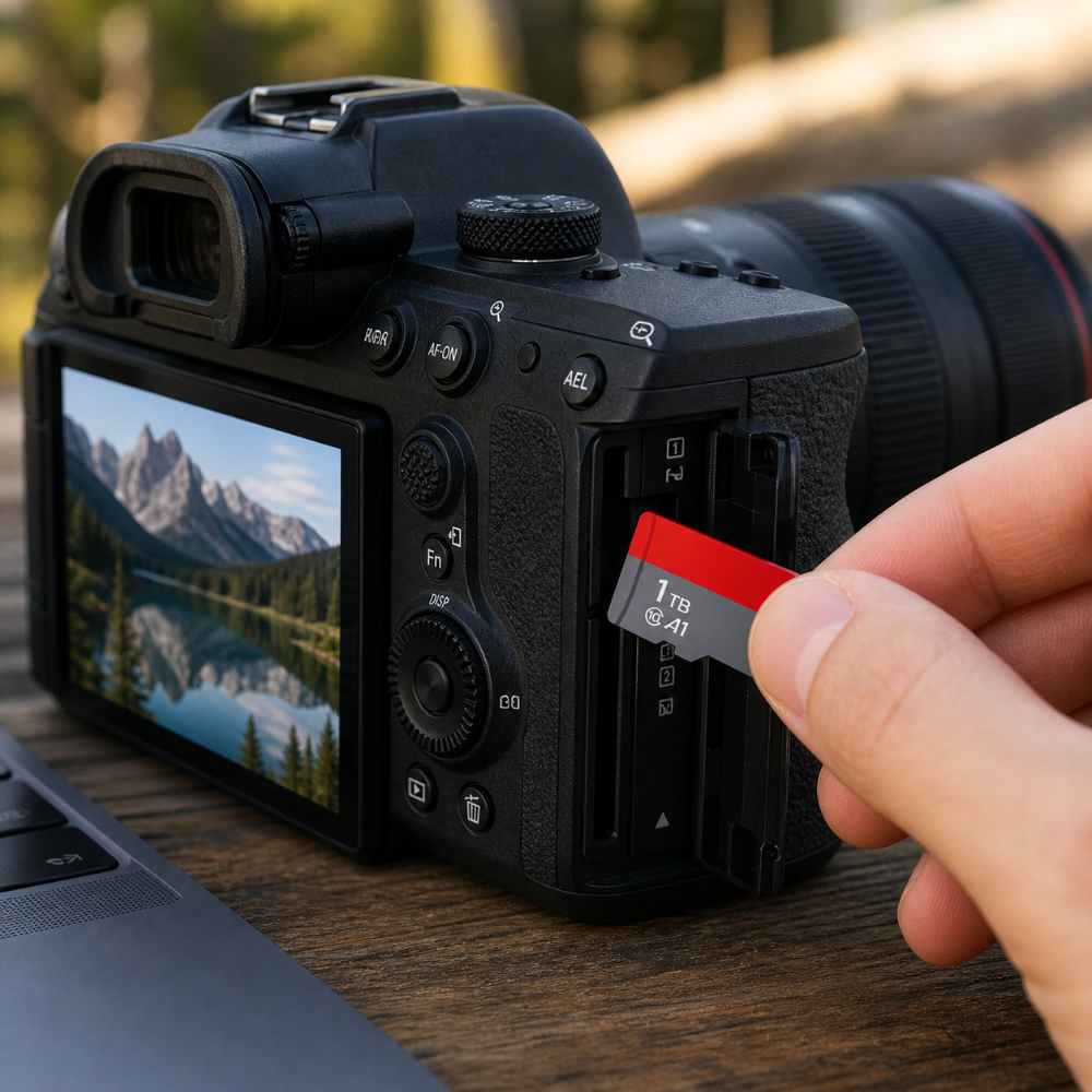 Micro SD Card High Speed 1TB Storage Adapter Camera Phone