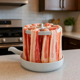 Microwave Bacon Maker - Quick & Easy Bacon Cooker for Perfect Crispy Strips