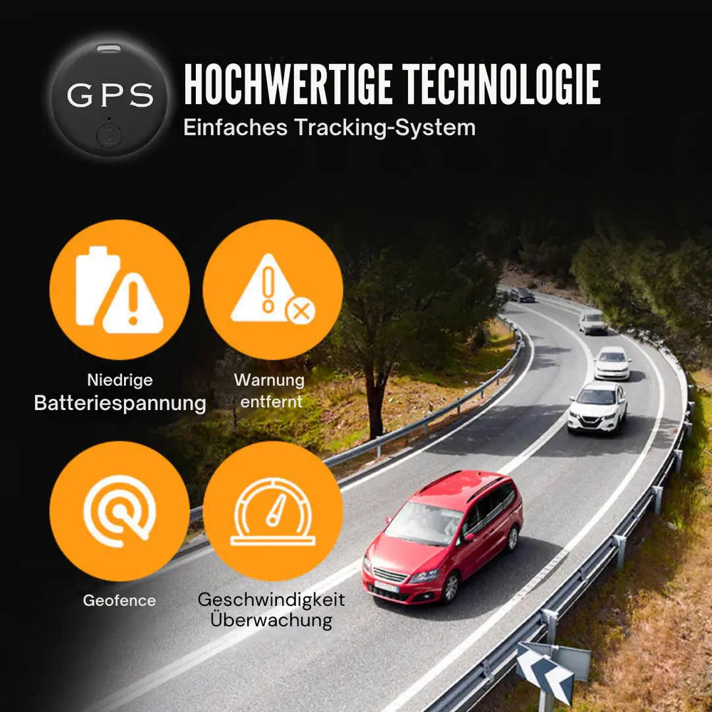 Mini GPS Tracker – Real-Time Tracking, Magnetic Mount & Global GSM/GPS