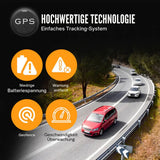 Mini GPS Tracker – Real-Time Tracking, Magnetic Mount & Global GSM/GPS