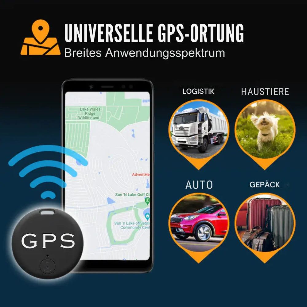 Mini GPS Tracker – Real-Time Tracking, Magnetic Mount & Global GSM/GPS